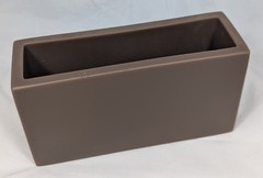 Martha Sturdy Modern Rectangular Resin Vase Planter Vancouver Canada