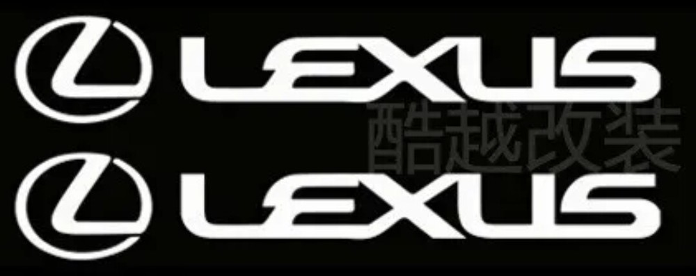 2 Lexus Vinyl Decal Cars Trucks Windows Laptops Boards Glass Cups