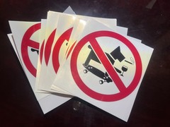 Custom Design Stickers Vinyl Decals Waterproof Die-Cut Matte Glossy Holo Logo