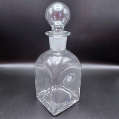 Block Ivima Hand Blown Glass Decanter Image Award 1981 Designed Gerald Culotta