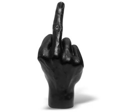 Resin Ornaments Of Middle Finger Statue Upright Figurine Art Sculpture Decor