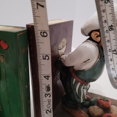 The Fat Chef Kitchen Decor Statue Book Ends Figure Collectibles SetOf 2 Complete