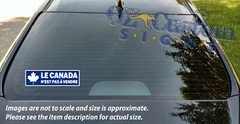 Le Canada N’Est Pas À Vendre (BLUE) – Canada Is Not For Sale – Decal / Sticker!