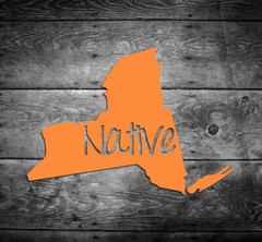 New York Native Vinyl Sticker Car Window Door Bumper Decal Pride Home NY NYC