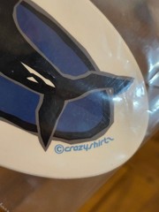 NEW, sturdy vinyl sticker, vinyl decal, HAWAII, oval SHARK, Kauai, 5 x 3″