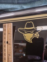 SMOKEY BANDIT VINYL DECAL TRANS AM FIREBIRD NICE SMALLER SIZE 2in X 2in