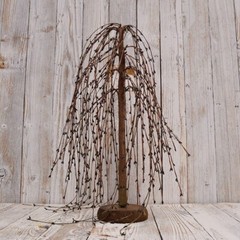 New Primitive Country Farmhouse PIP BERRY WILLOW TREE Black Berries 18″