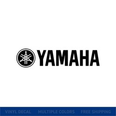 Yamaha Logo Vinyl Decal Sticker | Motorcycle Car Window Bike Graphic | xColors