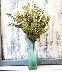12″ Faux Realistic Baby Grass Greenery Pick Stem – Spring Greenery- Everyday