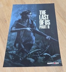 The Last Of Us:Part II-RARE (2) Gaming Posters (Ellie/Game Cvr-Part 2) PS3 11×17