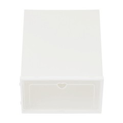 24-Pack Stackable Freestanding Shoe Storage Boxes Clear Front 33 × 23 × 14 cm