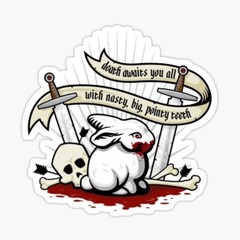 Monty Python and the Holy Grail, Death Awaits You All, Vinyl Die Cut Sticker