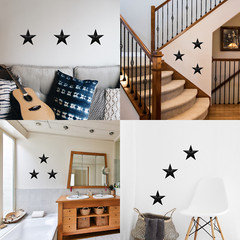 Black Rustic Dimensional Barn Star – 11″ Country Farmhouse Home Decoration