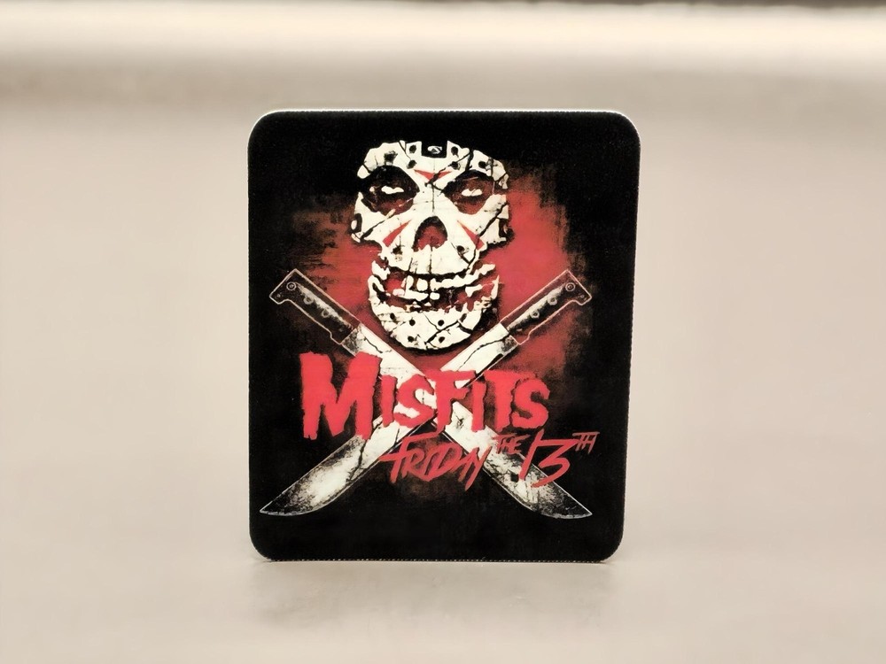 Misfits Inspired Stickers Horror Punk Rock Fiend Skull Band Vinyl Decals Guitar