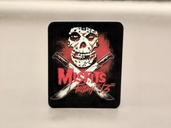 Misfits Inspired Stickers Horror Punk Rock Fiend Skull Band Vinyl Decals Guitar