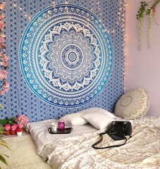 Tapestry Mandala Wall Hanging Home Decor Blanket Hippie Bohemian Queen Bedspread