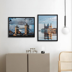 Set of 3 Black 18×24 Poster Frames for Vertical or Horizontal Display