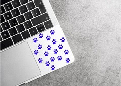 Set of 60 – 1/2 Inch Pawprint Decal Bundle Sticker Pet Dog Cat Paw Prints Small