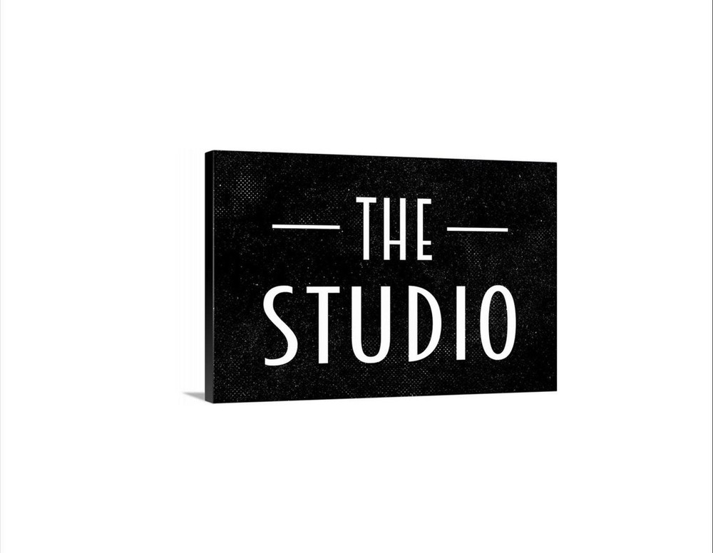 The Studio Sign | Creative Space Wall Decor | Art Music Photo Studio Entry Sign