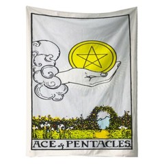 Tarot Painting Tapestry spiritual Decor Art Wall Hang Cloth Tarot Card 95x73CM