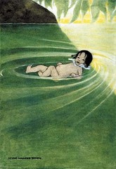 With Nothing On by Jessie Willcox Smith – Art Print