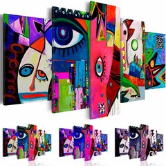 ABSTRACT Canvas Wall Art Image Photo Print a-A-0113-b-n