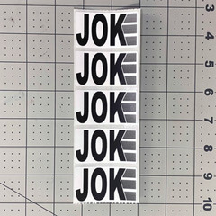 Joe Biden Joke Stickers Trump Decal Republican Funny Creepy Joe Sucks Gag Pack