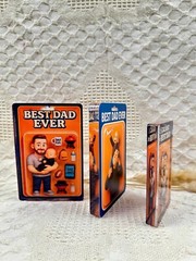 Personalized Father’s Day Gift For Dad, Custom Photo Action Figure Acrylic Block
