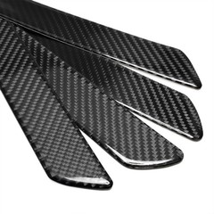 Dodge Charger Real Carbon Fiber 4 Pcs Door Sill Kick Plates
