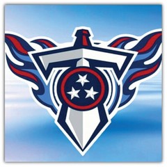 Tennessee Titans NFL Football Logo Sport Car Bumper Sticker Decal «SIZES»