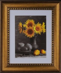 3-1/2″ A. Gold Picture Frame 11×14 12×18 16×20 24×36 30×40 36×36+ 1972-085T