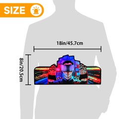 The Johnny Mnemonic Pinball Topper 3D Prinetd Led Lightbox Pinball Arcade Decor