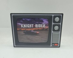 Knight Rider Retro TV Display KITT Desert Scene 80s TV Nostalgia