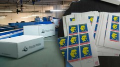 9 pcs stickers poland stamp A glory to Ukraine poczta polska zelensky
