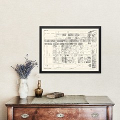 Old Map of Toronto 1929 – Vintage Canada Art Wall Decor Prin