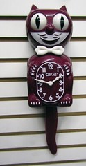 NEW LIMITED EDITION KIT CAT CLOCK RUBY RED (BC5O)