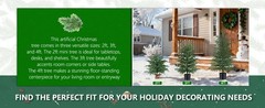 2 Pack 2FT Artificial Norfolk Pine Tree with Pot – UV Protection Faux Tree Fake