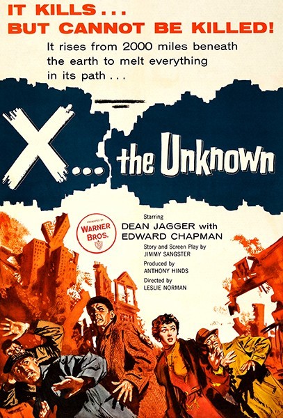 X – The Unknown – 1956 – Poster