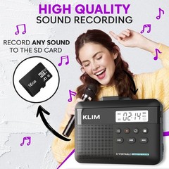 K7 Cassette Tape Player + Cassette to MP3 Converter + Portable Cassette Player +