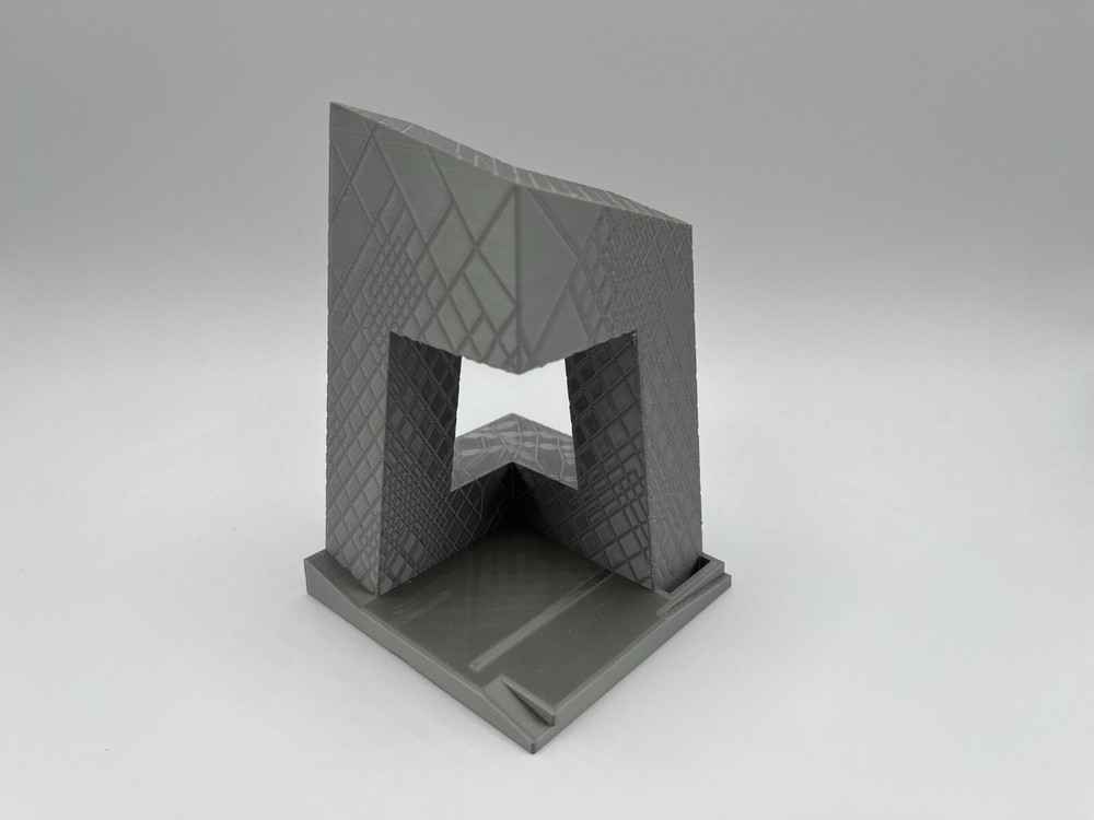 CCTV Headquarters Model- 3D Printed