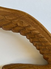 Vtg Homco Syroco Faux Wood Plastic Flying Seagulls Birds Wall Art Decor 1981