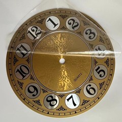 7 In Diameters 180mm Vintage Aluminium Metal Wall Clock for DIAL Face Arabic
