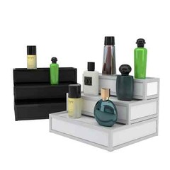 Stackable Display Riser Platforms – Medium Riser Gloss White Econoco DDBRMWHT