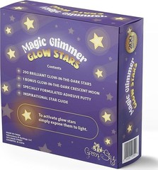 Deluxe Glow Stars; Glow in the Dark Stars for Ceiling, Ceiling Stars 200 Count