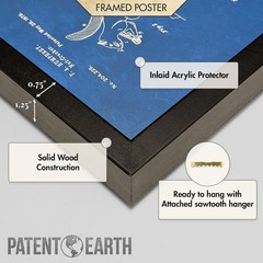 Fire Alarm System Patent Wall Art: Bell Hanger Gift, Alarm Installer