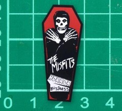Misfits Horror Sticker Decal casket