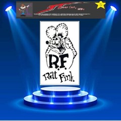 RATT FINK Stencil Template Airbrush Paint 4X6
