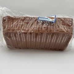 Creative Minds Woven Basket Durable Plastic 18 By 9 Inches Rectangle￼