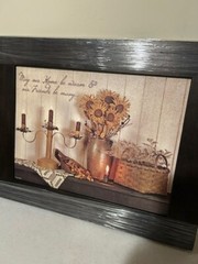 Country Home Framed Wall Print