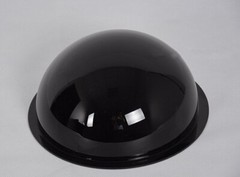 Diameter 100-300mm Acrylic PMMA Black Dome Shape Dust Cover Select Size